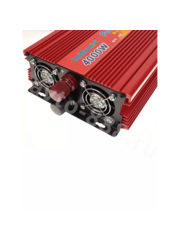 Преобразователи напряжения 12V-220V 4000W LaiRunH (красная) фото 3