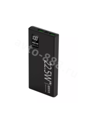 Повербанк 10000 с быстрой зарядкой для телефона портативный DC7 чёрный, шт фото 5