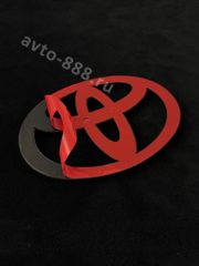 Эмблема TOYOTA 130*85 (чёрный) (4) фото 3