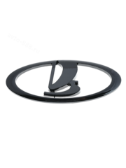 Эмблема 140*58 (чёрный) LADAE-007 (2) фото 2