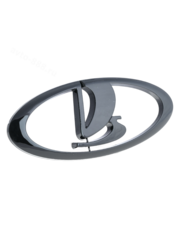 Эмблема 140*58 (чёрный) LADAE-007 (2) фото 3