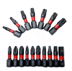 Набор бит для шуруповерта S2 в кейсе, 32 предметов фото 2