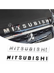 Надпись MITSUBISHI хром 355*35мм фото 4