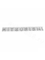 Надпись MITSUBISHI хром 355*35мм фото 1