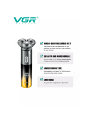 Электробритва VGR V-392 фото 2