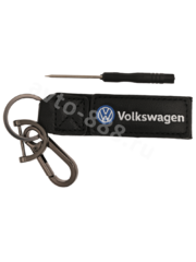 Брелоки на ключи кожа петля-карабин VOLKSWAGEN 0395 фото 1