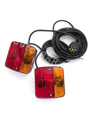 Задние фонари на прицеп съемный (с проводом) фото 5