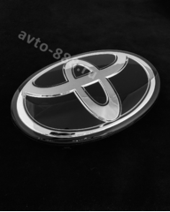 Эмблема TOYOTA 160*110 (чёрный) (5) фото 1