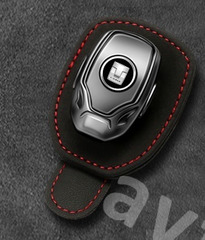 Держатель очков кожа чёрная TANK, шт фото 2