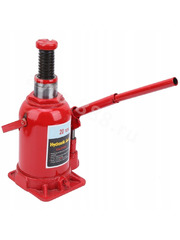 Домкрат гидравлический бутылочный 20Т (подхват 215мм, подъем 405мм, рабочий ход 190мм) фото 3