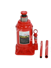 Домкрат гидравлический бутылочный 20Т (подхват 215мм, подъем 405мм, рабочий ход 190мм) фото 1